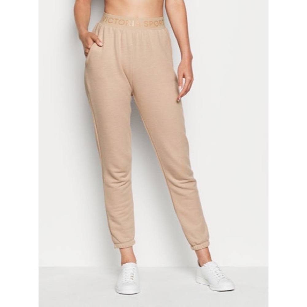 Victoria's Secret French terry logo jogger